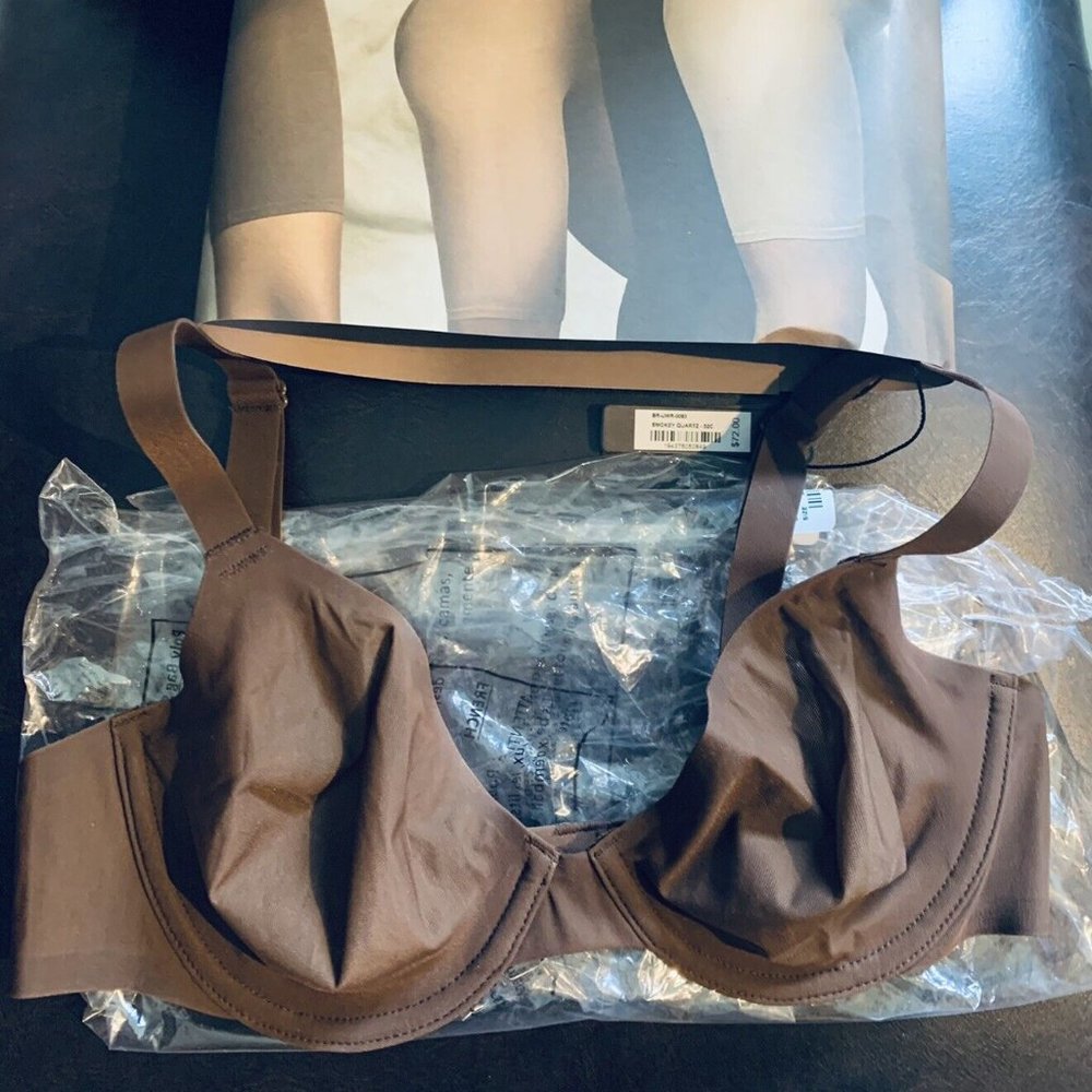 SKIMS- NAKED- DEMI UNDERWIRE BRA - SMOKEY QUARTZ / 32C - NWT